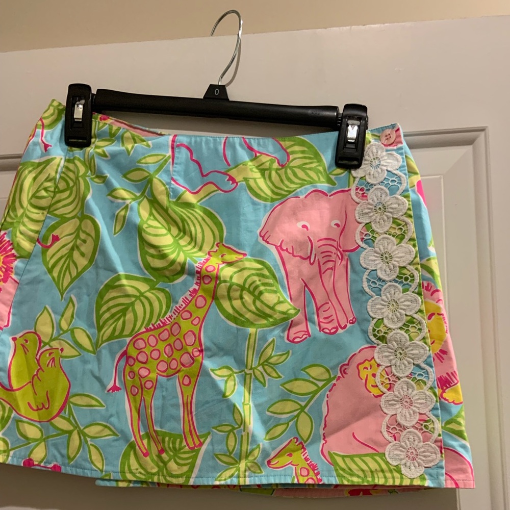 Super Cute Reversible Lilly Pulitzer Skirt